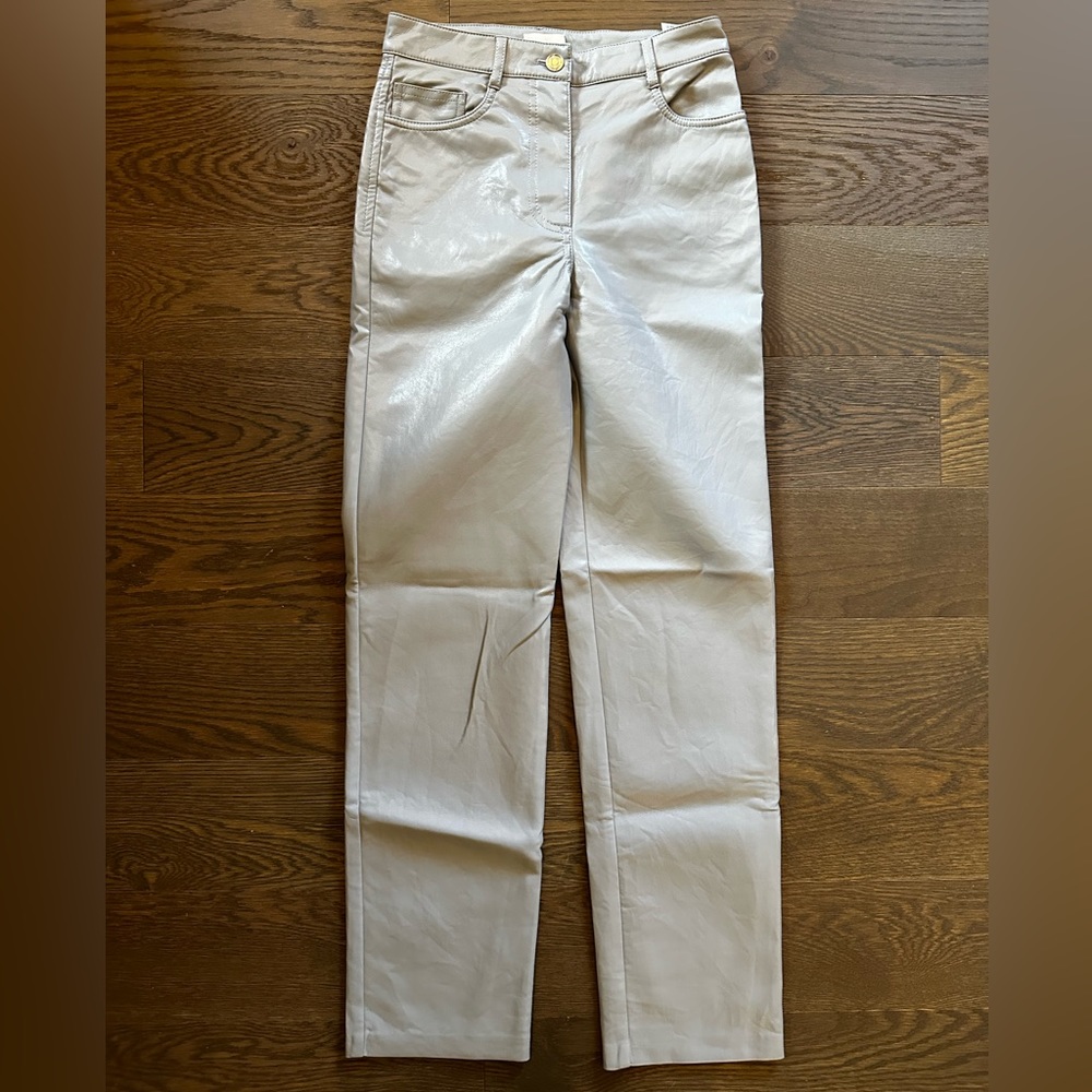 Aritzia Wilfred Melina Pant Regular Marble Grey Size 0